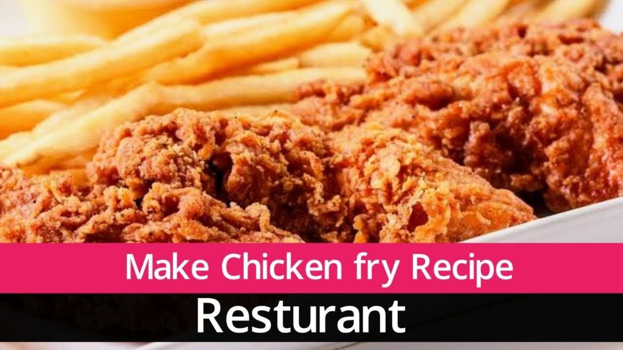 Make Chicken fry Recipe | fried Resturant chicken Recipe