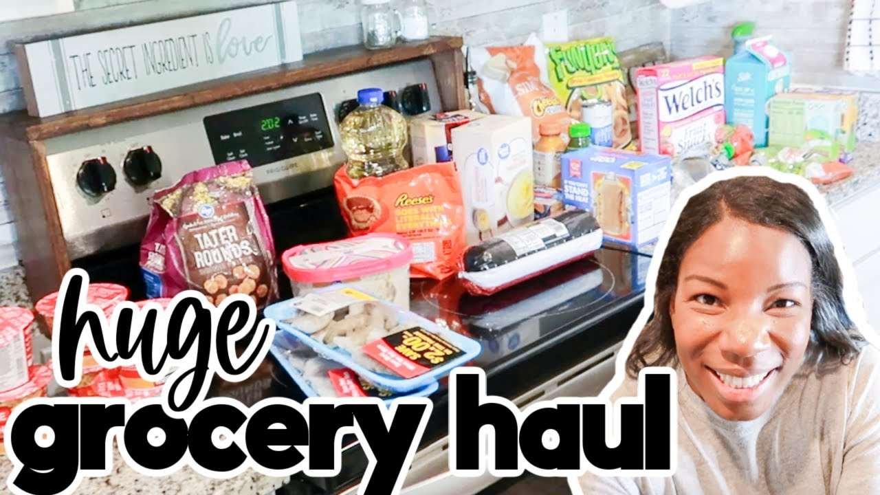 WALMART GROCERY HAUL | FAMILY OF FOUR | MEAL PLAN IDEAS 2020