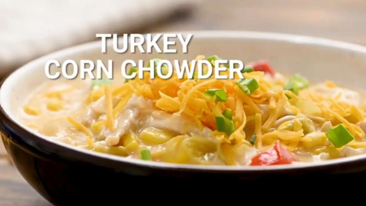 HOW TO MAKE TURKEY CORN CHOWDER!