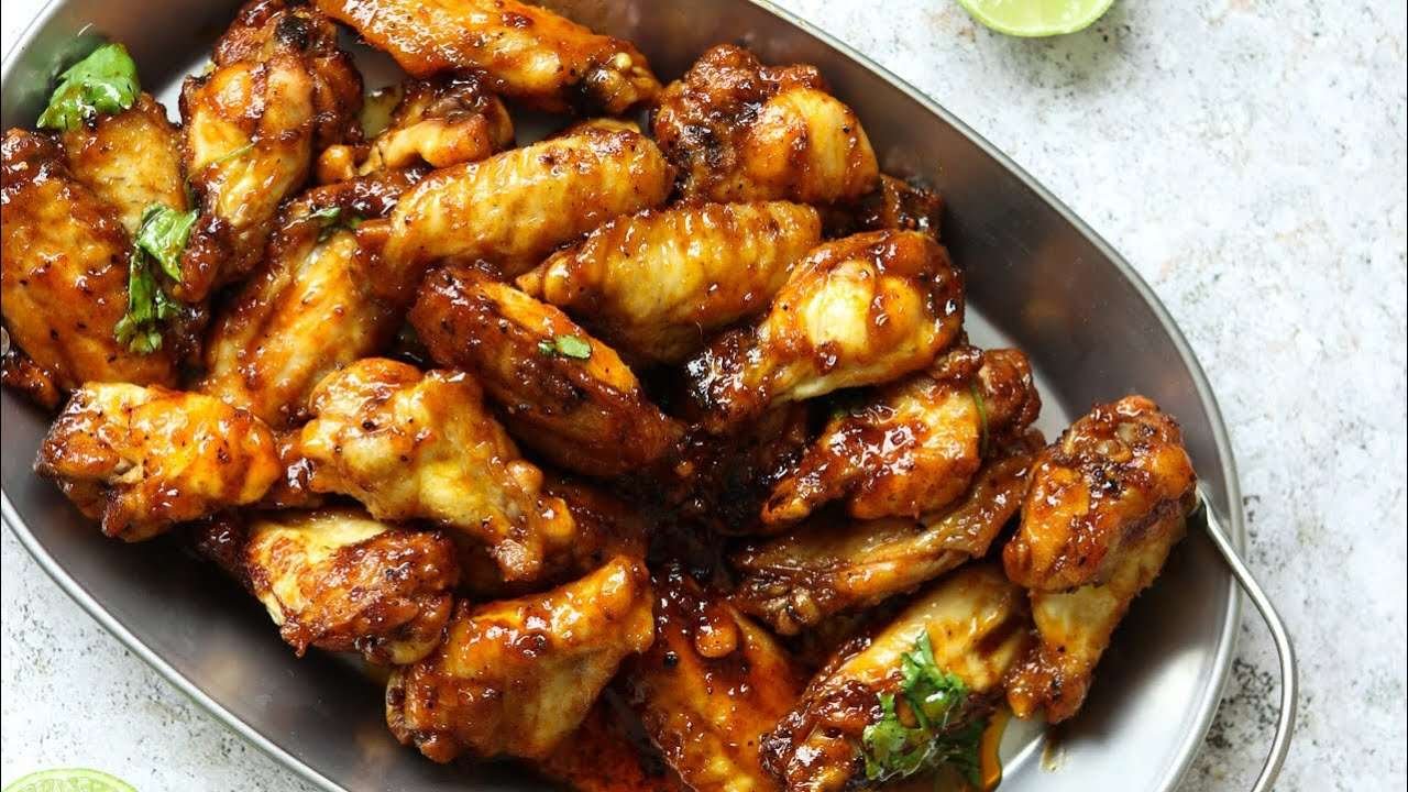 How to make sweet spicy chicken wings   || Easy chicken wings Recipe