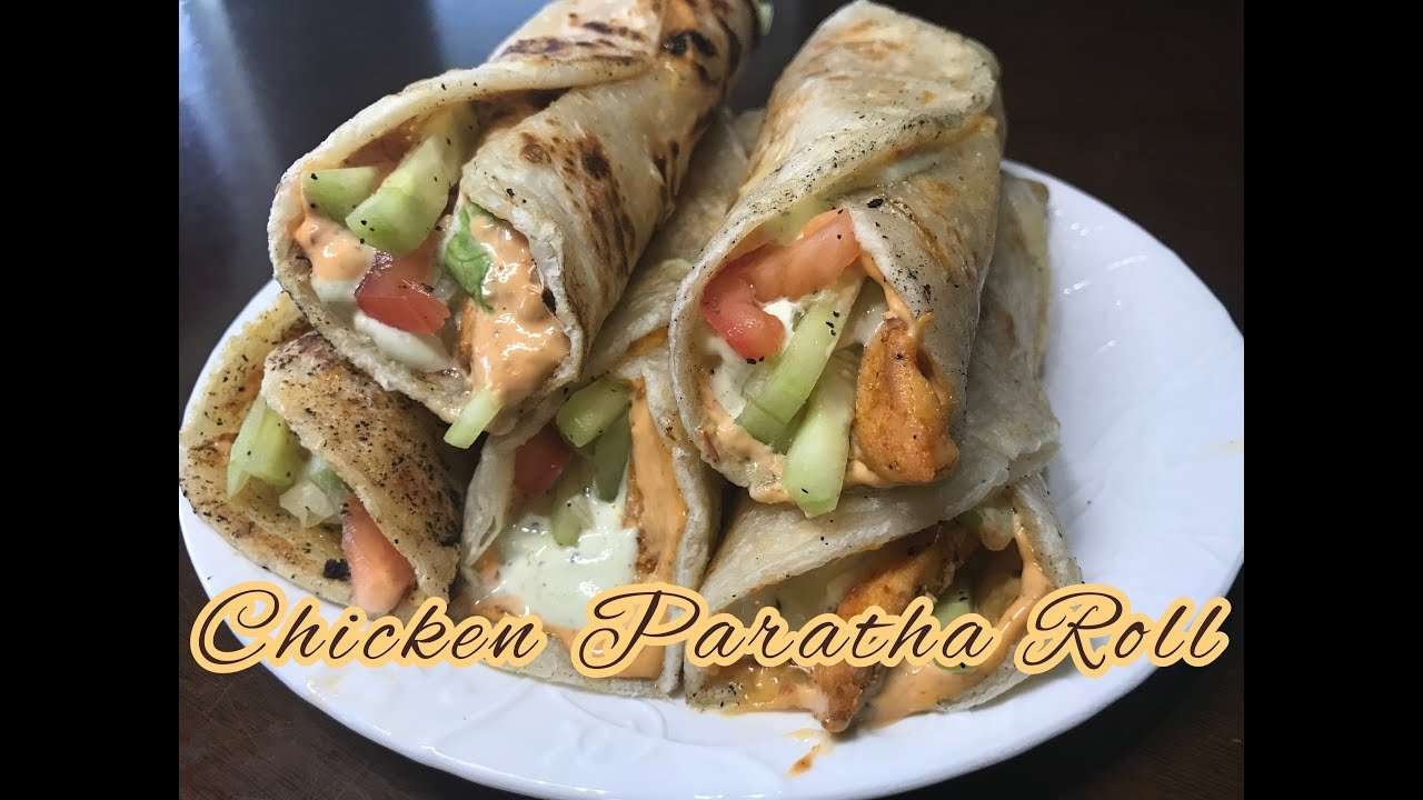 Chicken Paratha Roll || Easy Snack Recipe || Easy Breakfast Recipe ||My Cooking Canvas