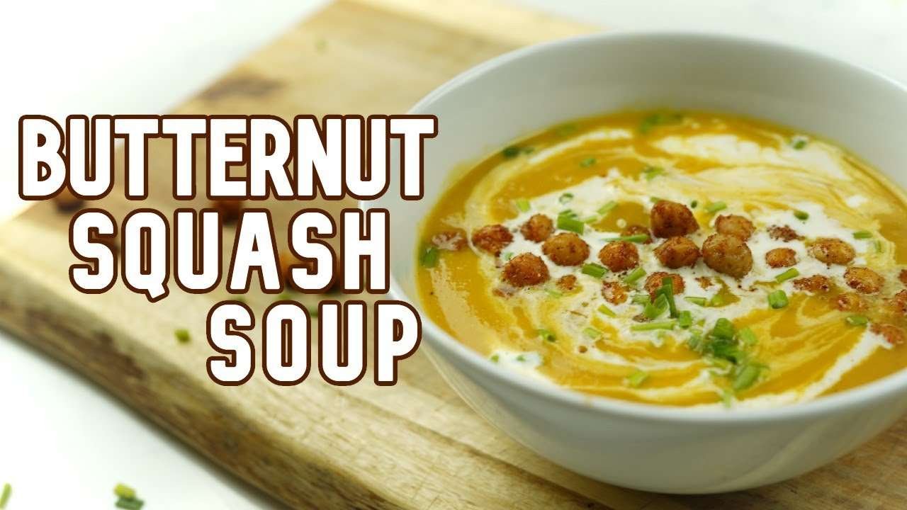 Roasted Butternut Squash Soup | on a Traeger Pellet Grill | Winter Recipes