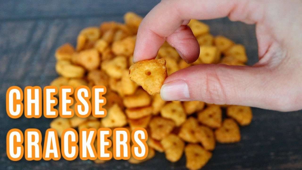 Easy Cheese Crackers Recipe | Simple and Delish by Canan