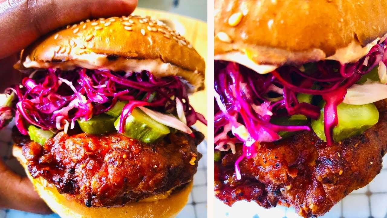 RECIPE | Nashville hot chicken burger