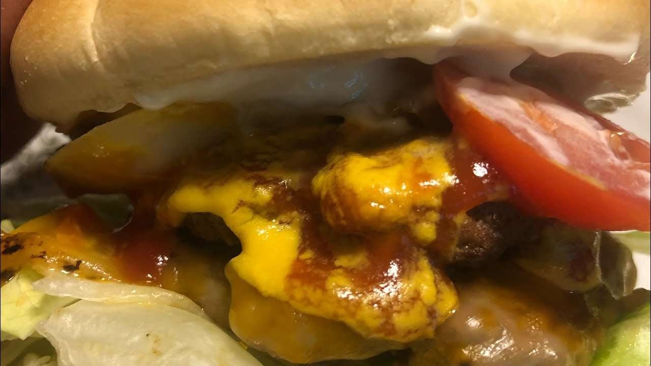 How to make a Cheese burger / Homemade burger easy recipe