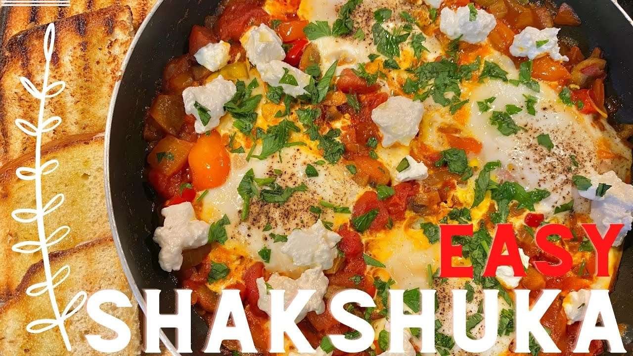 EASY SHAKSHUKA Hearty Recipe – Pomysł na Pyszne, Ciekawe Śniadanie albo Kolacje !