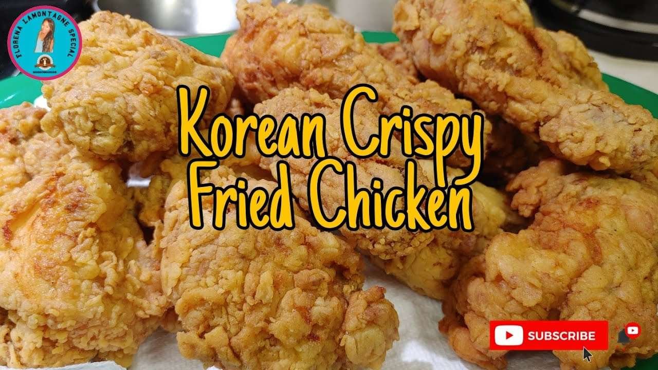 KOREAN CRISPY FRIED CHICKEN