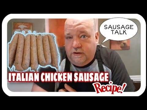 ITALIAN SAUSAGE RECIPE – CHICKEN SAUSAGE | HOMEMADE RECIPE