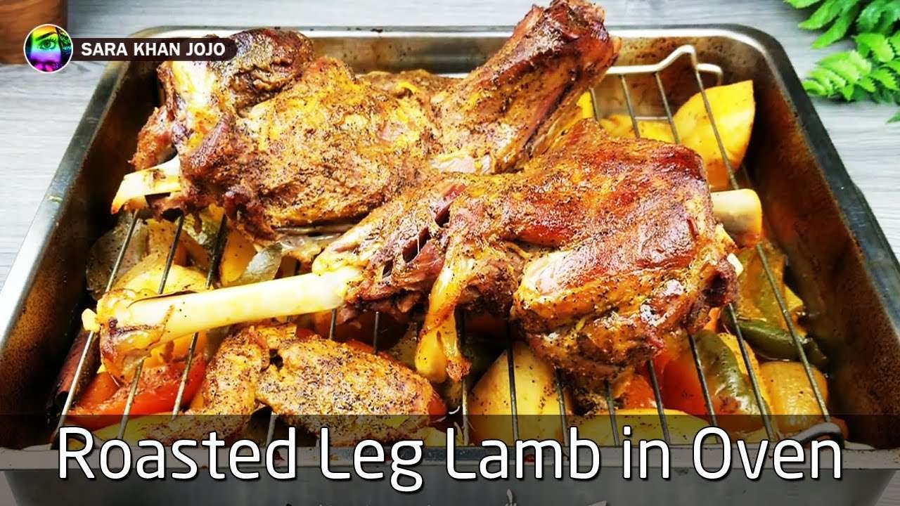 How to Make Roasted Lamb in the Oven | With a Vegetables | Easy step by step instructions | لحم حنيذ