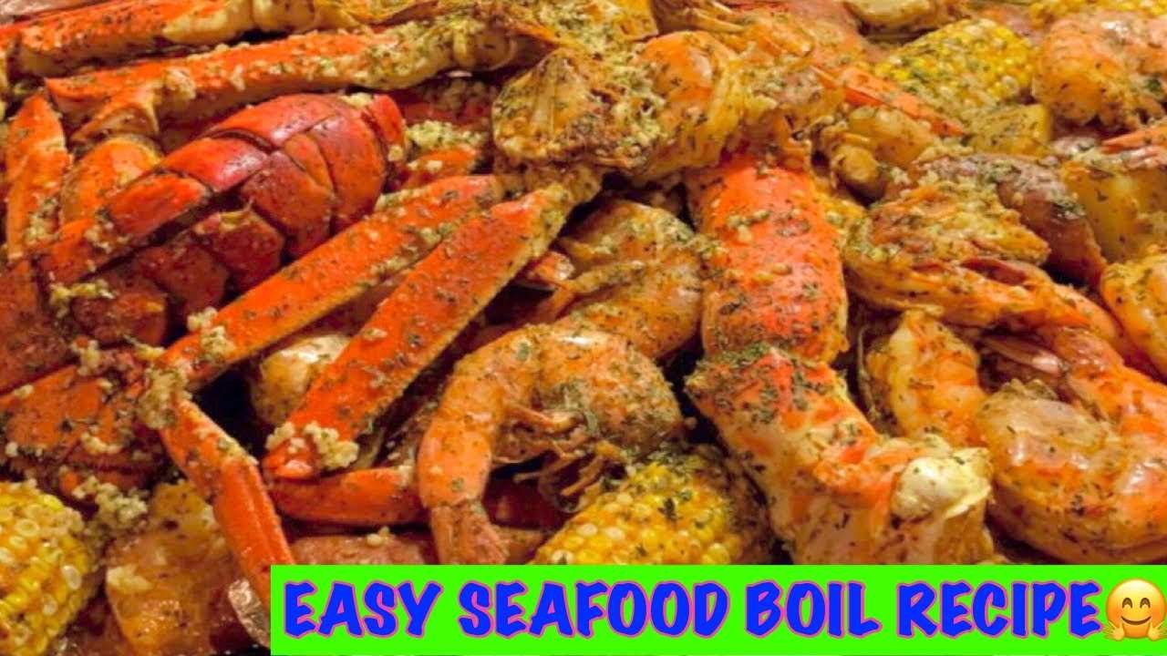 EASY SEAFOOD BOIL RECIPE AT HOME FOR BEGINNERS 🦐|2020|