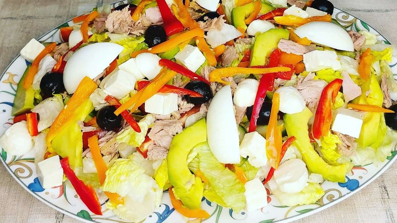 Gemischter Salat | Mix Salad Recipe | Azam kitchen in deutsch