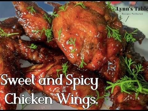 Sweet and Spicy Chicken Wings
