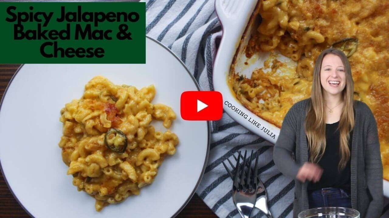Spicy Jalapeno Baked Macaroni and Cheese Recipe