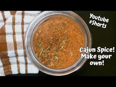 Make Your Own Cajun Spice Mix at Home | #shorts