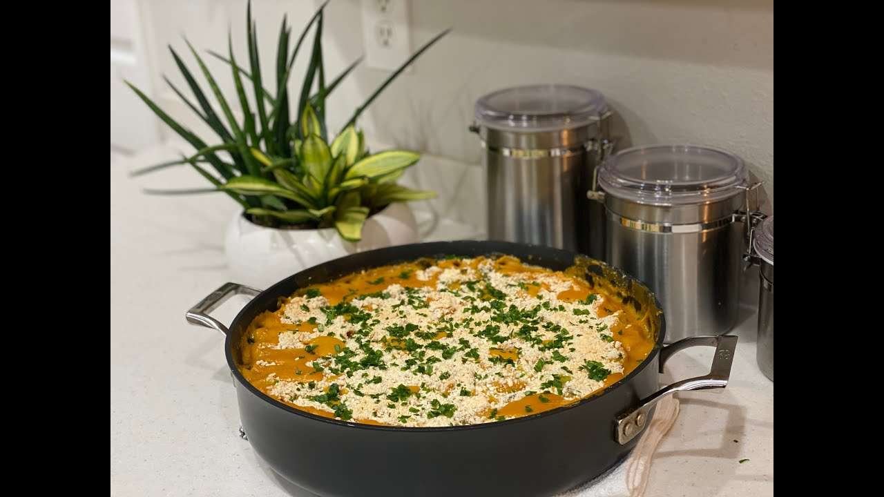 Vegan Gluten-Free Baked Mac n' Cheese  🌞💛✨