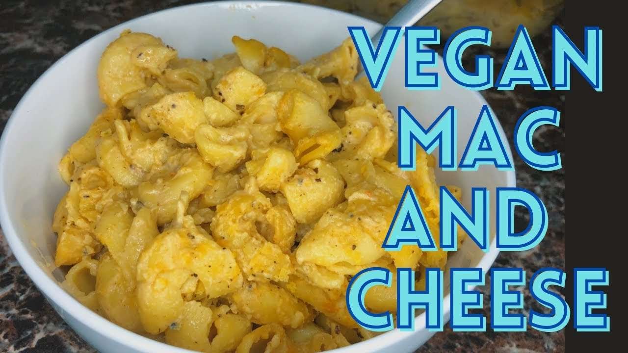 Vegan Baked Mac And Cheese | Vegan Thanksgiving Soul Food Recipe