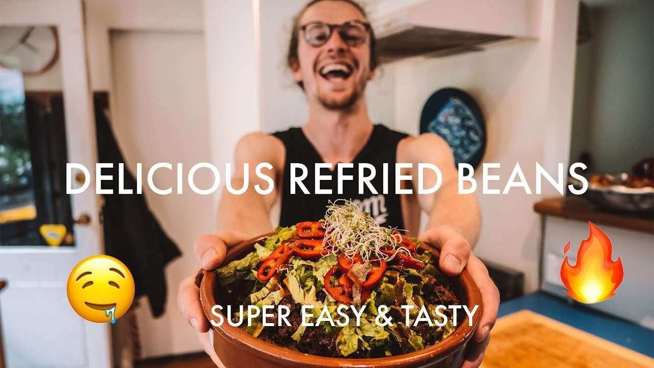 THE BEST Refried Beans | Super Easy and Tasty