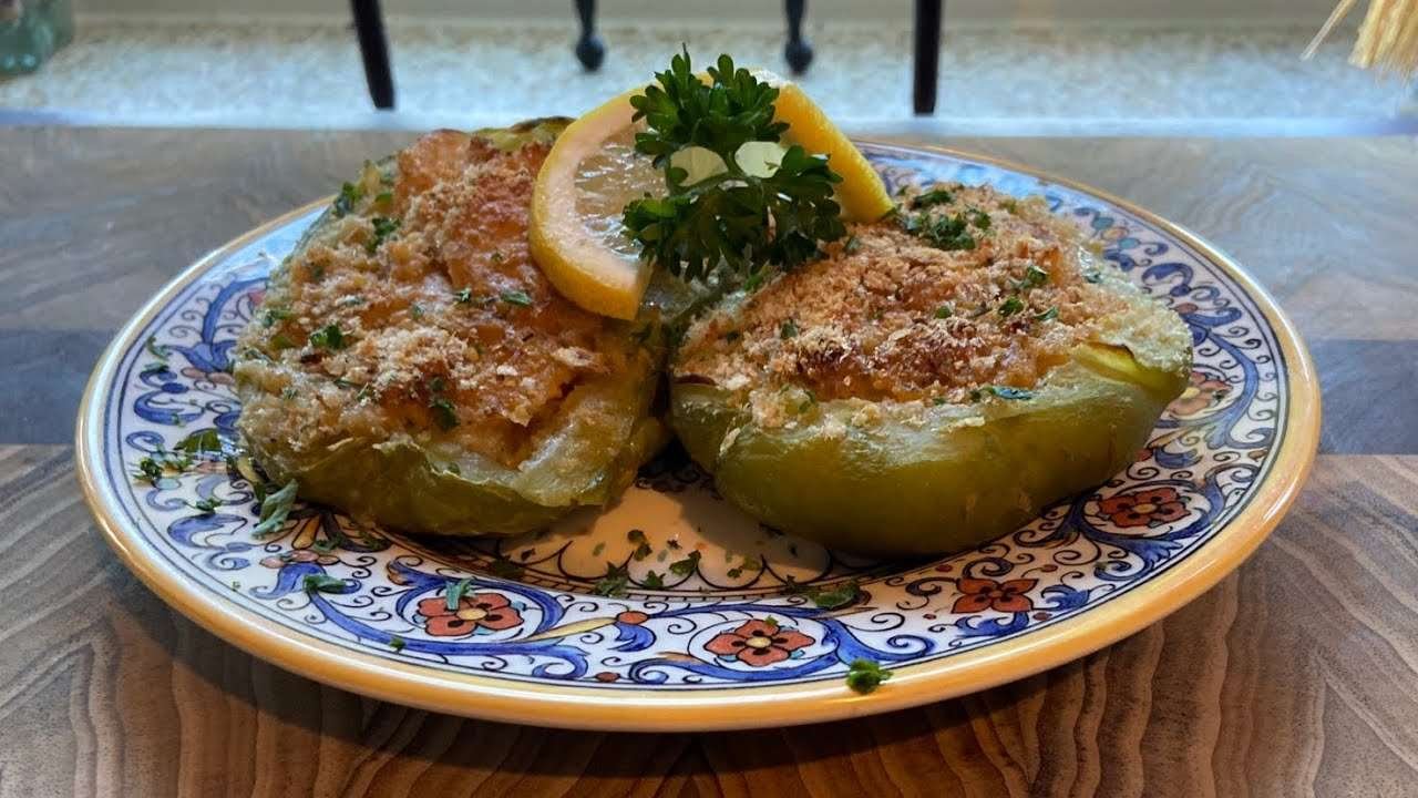 E22 Stuffed Mirliton – Cooking Diaries