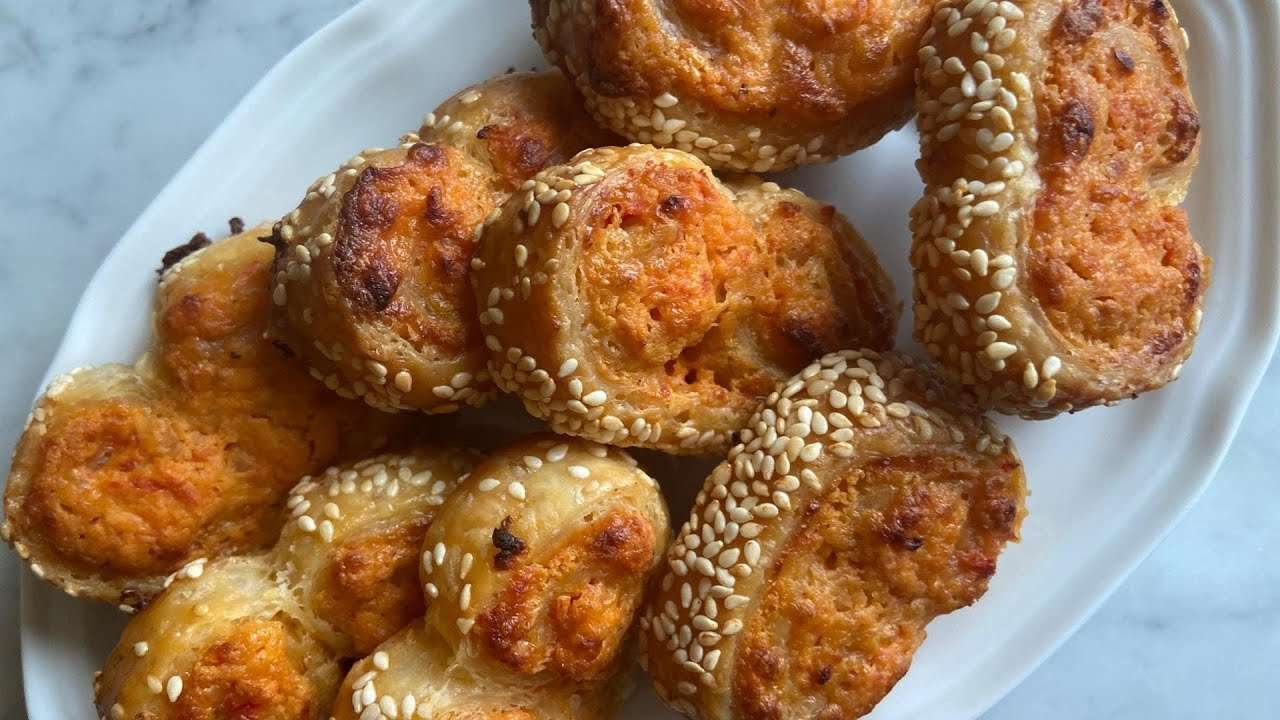 How To Make Pimento Cheese Palmiers | Appetizer Recipe