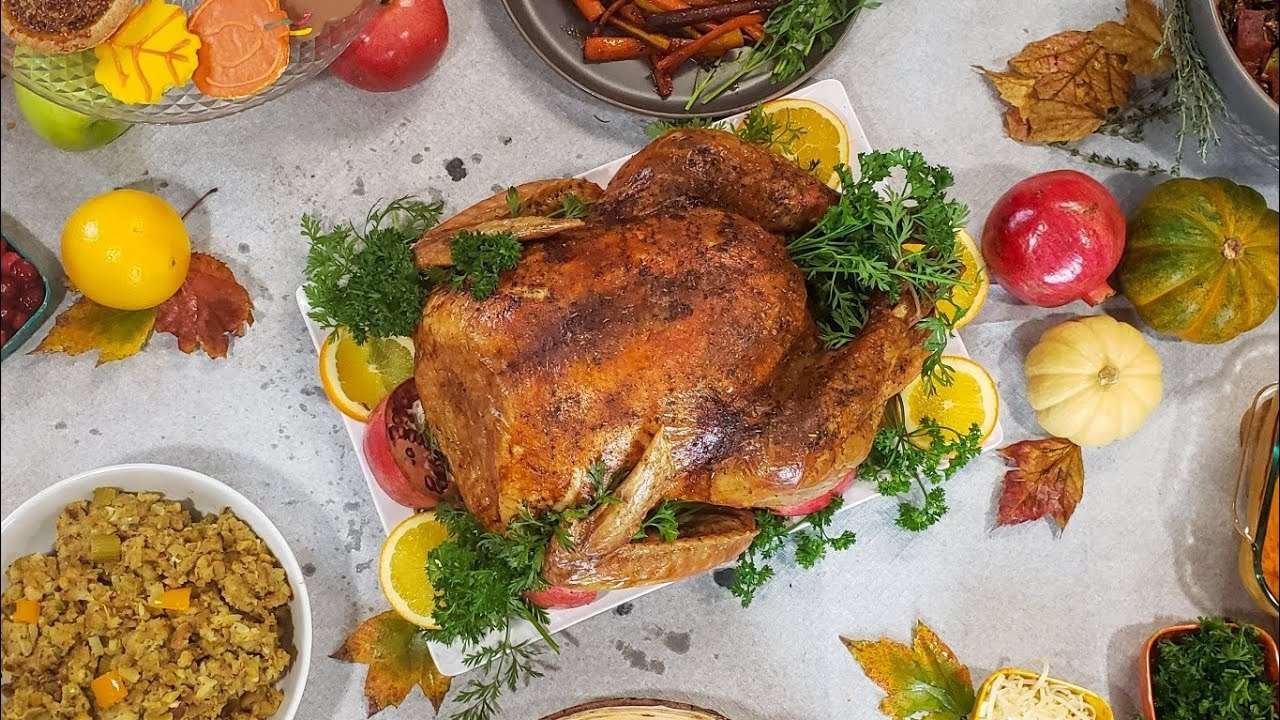 Easy Whole Turkey Recipe | Moist Turkey Breast Tips | Oven Roast Turkey for Holiday Menu