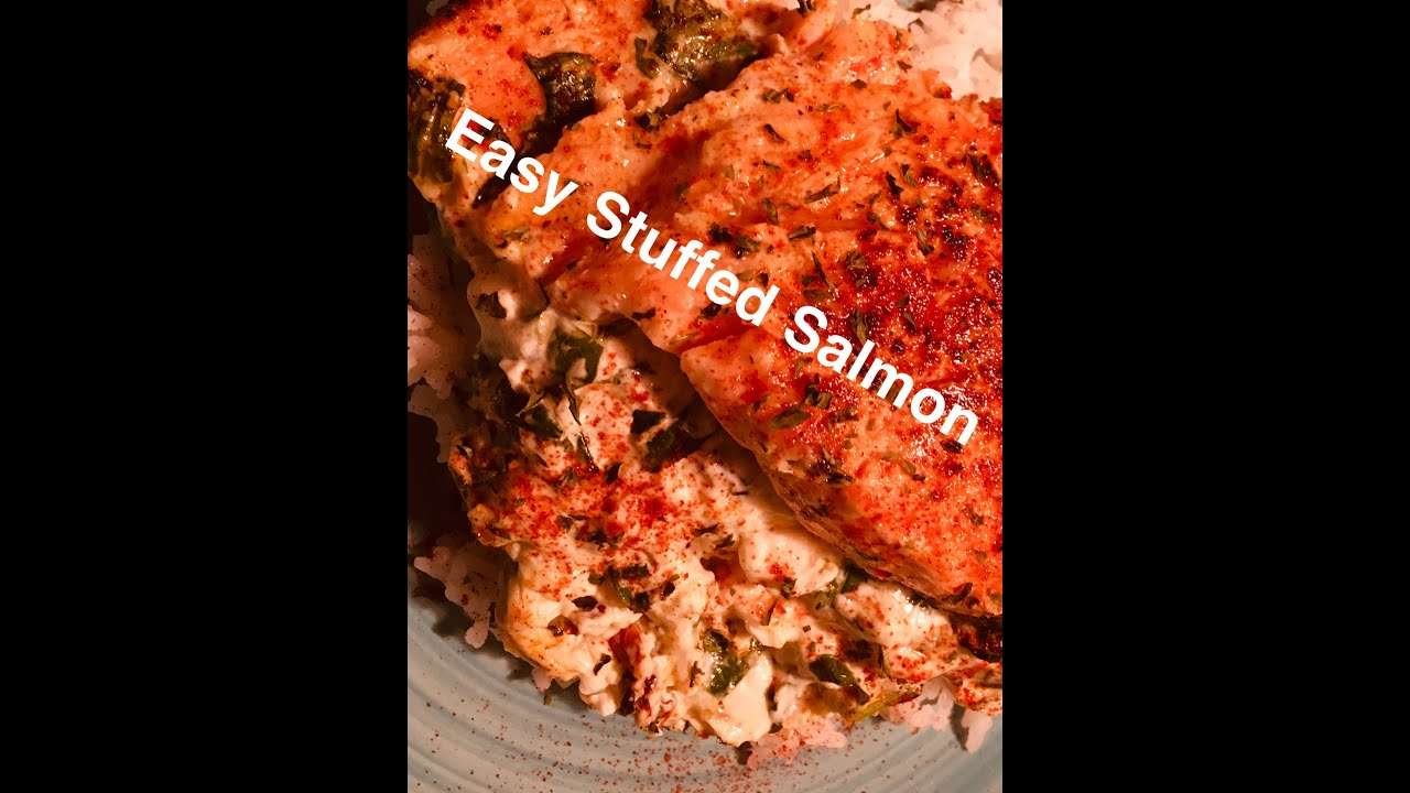 HOW TO MAKE STUFFED SALMON