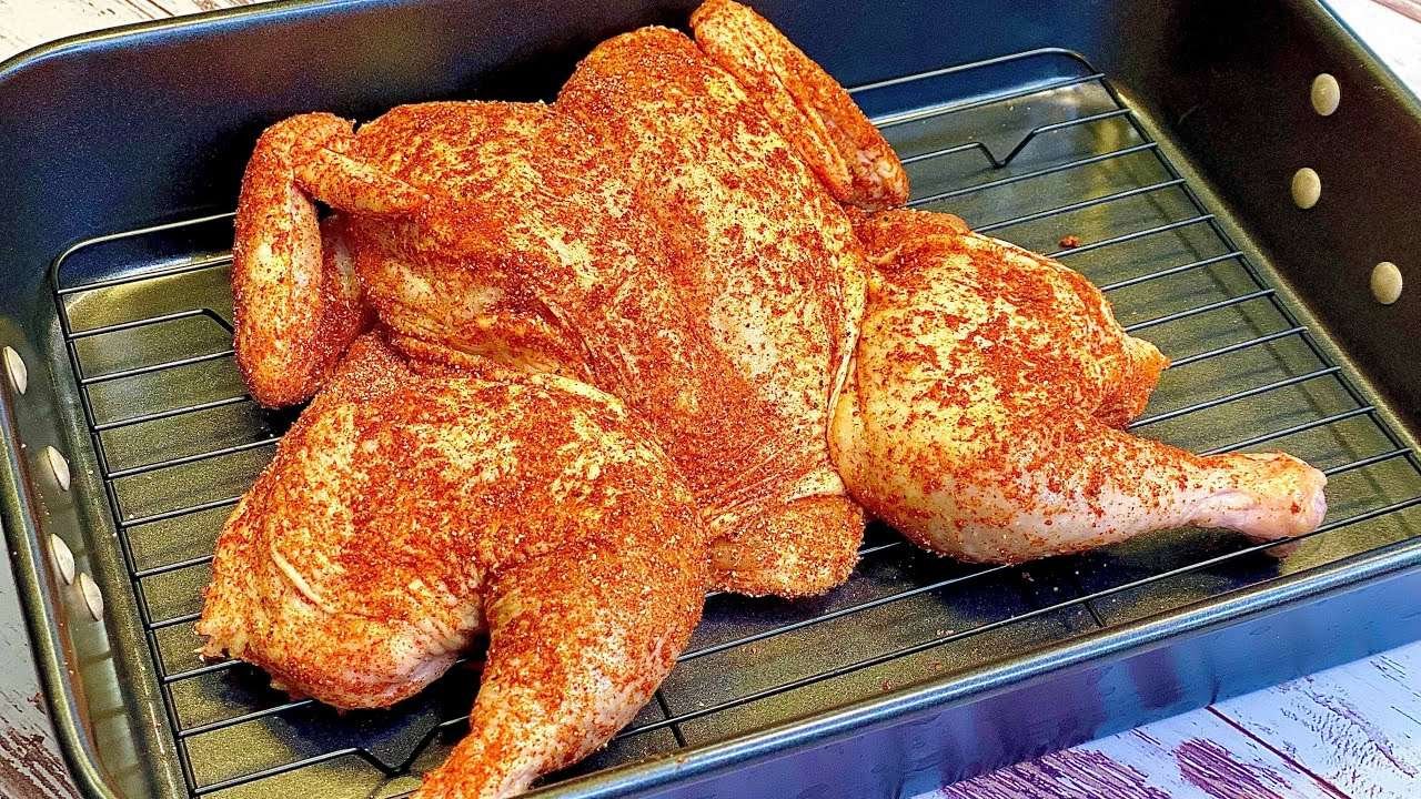 Simple Recipe For Juicy Oven Baked Chicken, a quick chicken recipe that you haven't cooked # 97