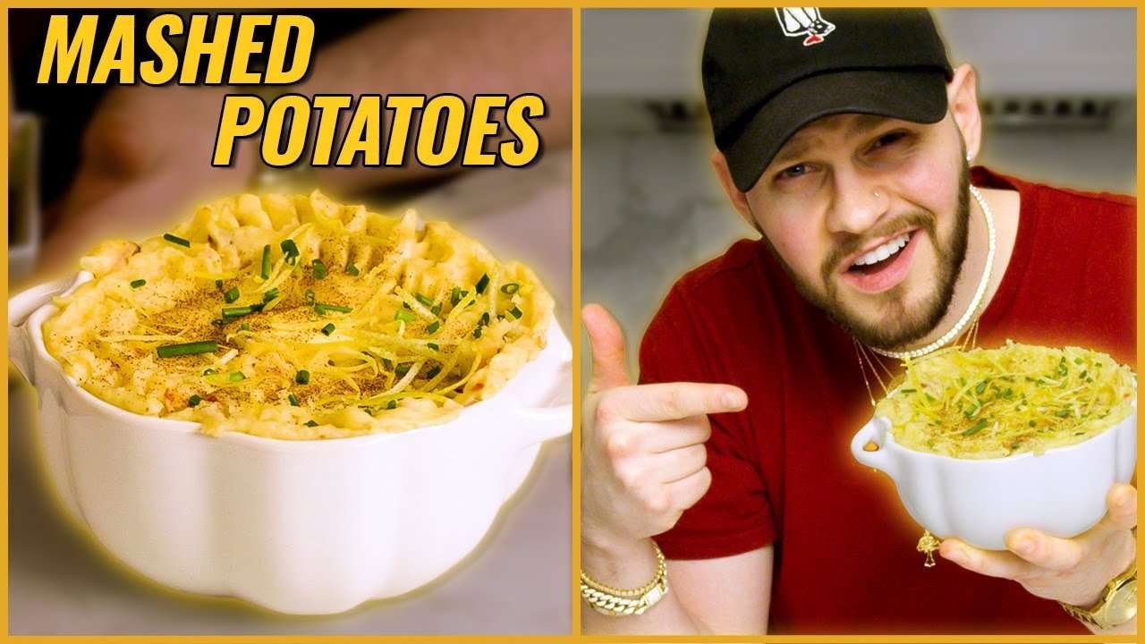 ULTIMATE MASHED POTATOES!! THANKSGIVING RECIPE 🦃🍂 I MORE SEASONING!