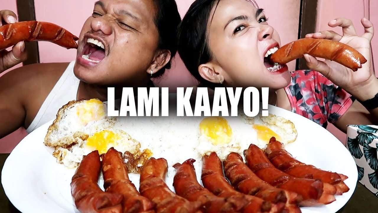 HUNGARIAN SAUSAGE WITH EGG MUKBANG | Sheen Melody