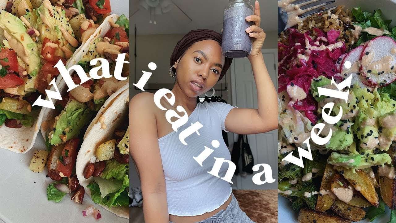what i eat in a week AT HOME (vegan) 🌿 #009