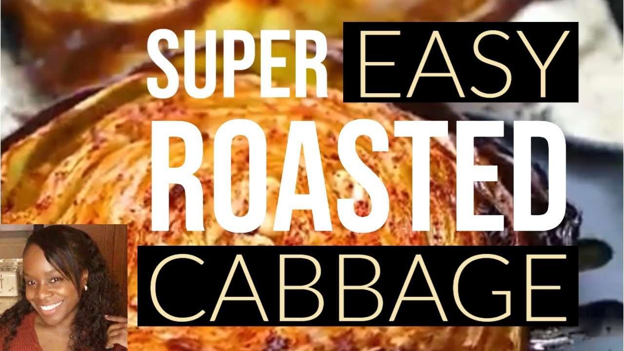 Easy Roasted Cabbage Recipe toped with BlovesLife Smackalious Sauce