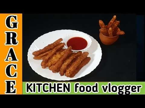 Crunchy sausage fingers  Tasty and delicious tea time snack recipe