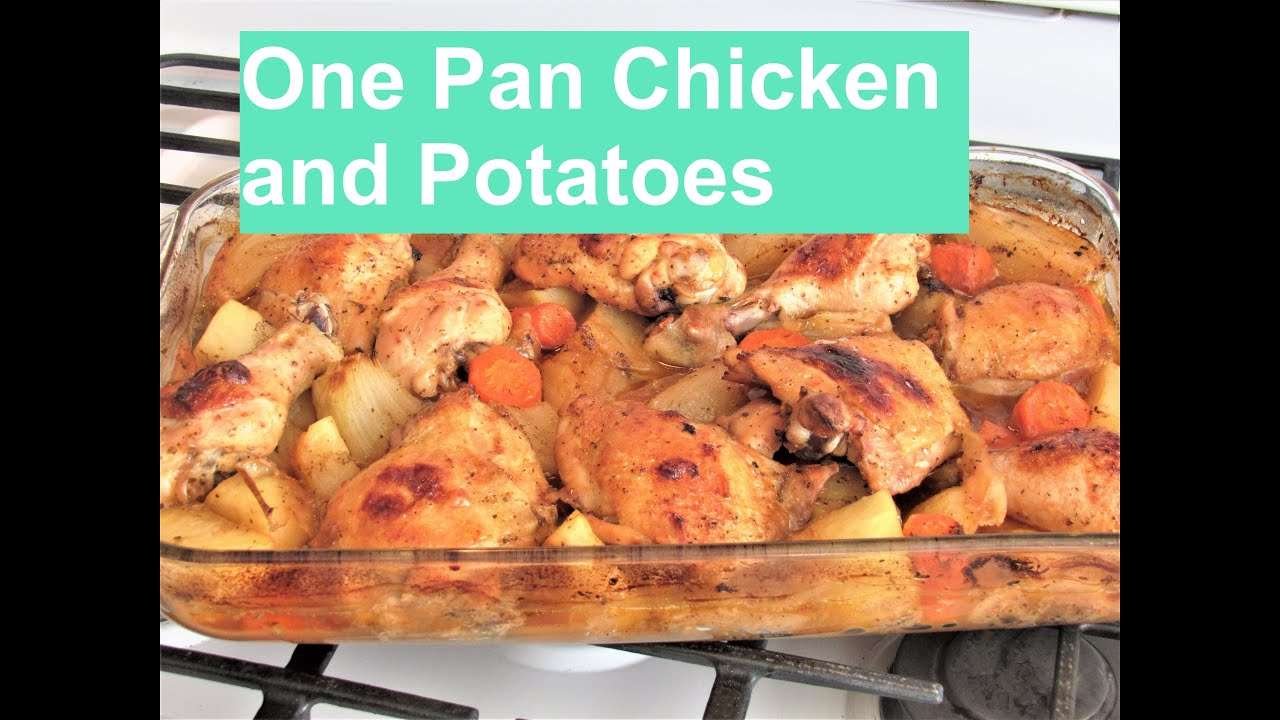 The Best One Tray of Chicken and Potatoes/#Recipe450CFF