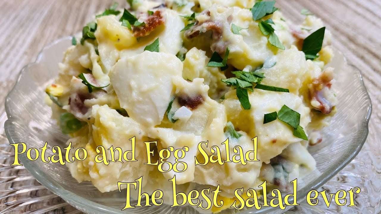 How to make Potato and Egg Salad quick & easy recipe l the best ever!