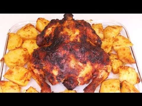 OVEN BAKED ROASTED CHICKEN RECIPE