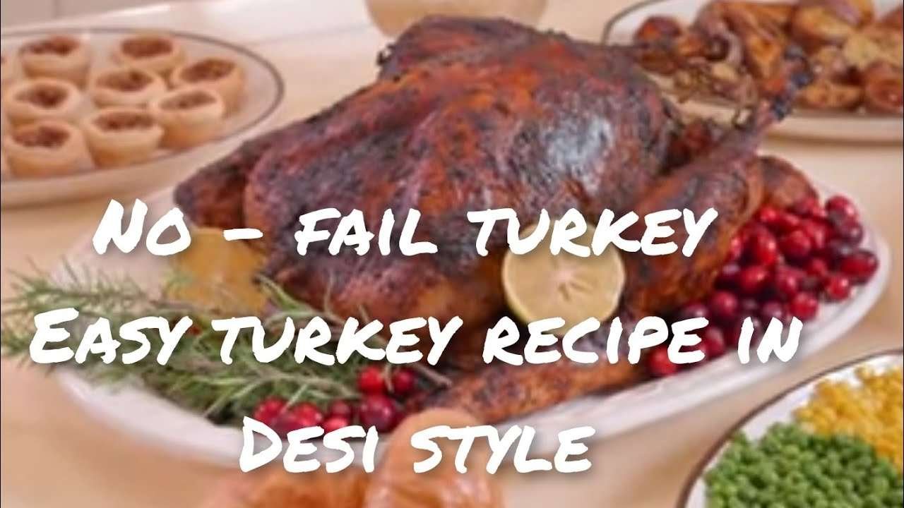 Your First Turkey! Easy Roast + Deep Cleaning For Beginners|Desi style|Qandeel in the kitchen