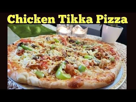 Chicken Tikka Pizza/Tasty Chicken Tikka PIzza By Easy And Quick Recipes/ چکن تکہ پیزا
