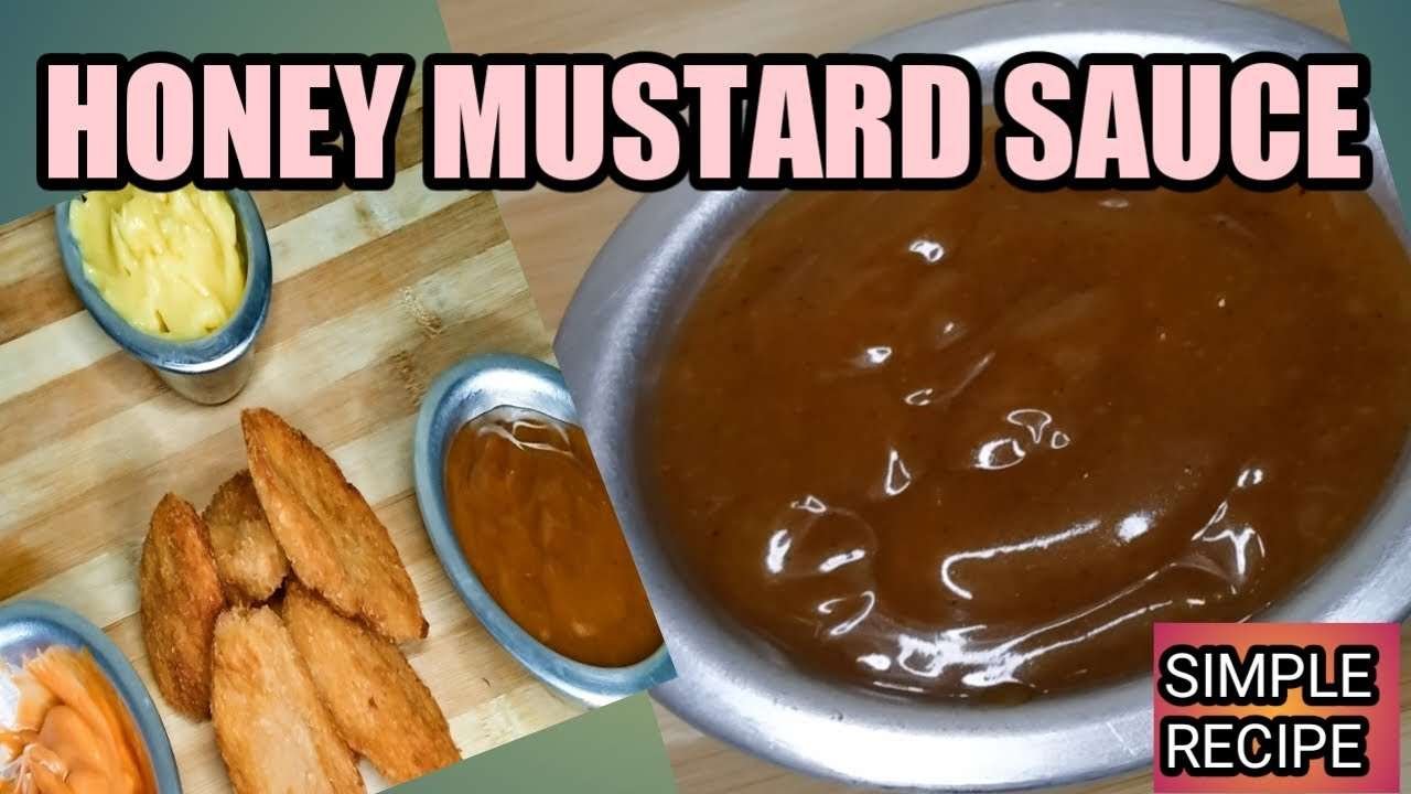 HONEY MUSTARD SAUCE (easy recipe)