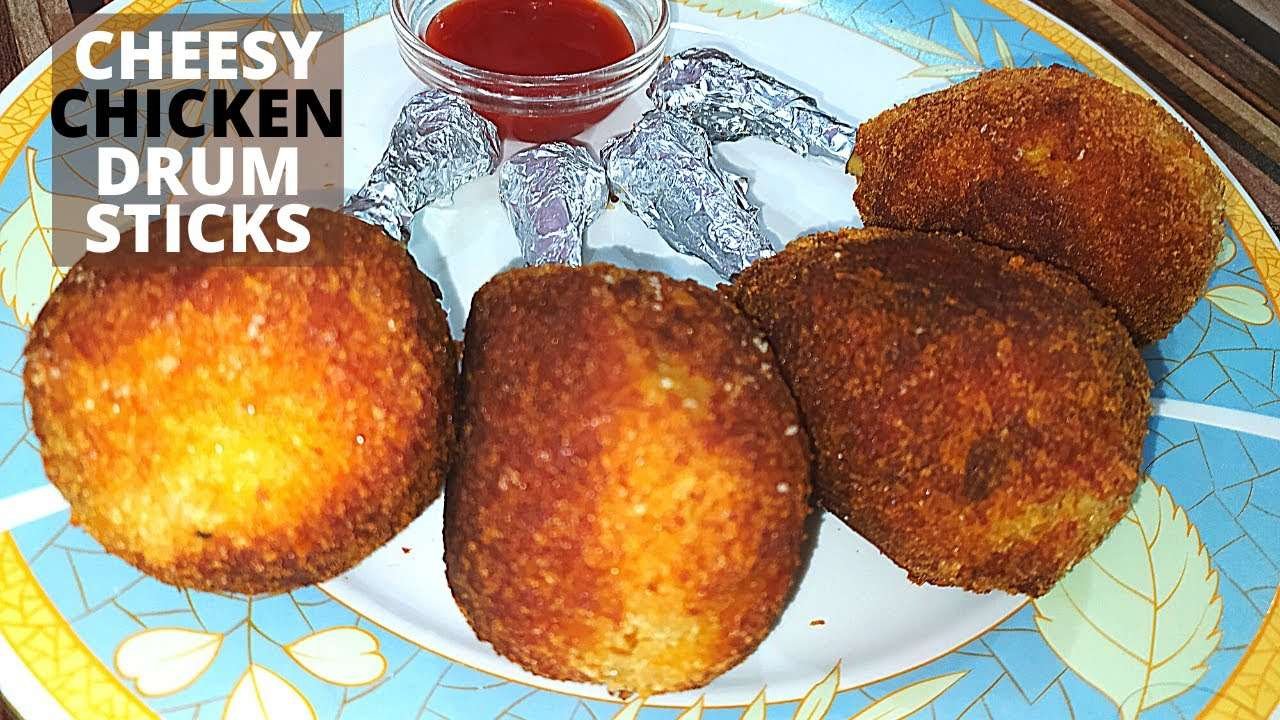 Cheese Stuffed Drumsticks Recipe | Cheesy Chicken Drumstick By Taste in Kitchen