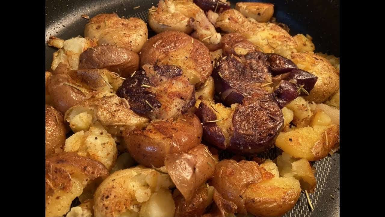 Crispy Smashed Potatoes|My-Own-Way| Boys Making Jello-O