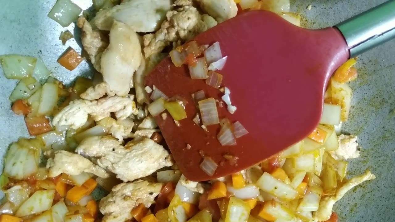 JAMBALAYA RICE with Chicken, Hungarian Sausage, & Shrimps…