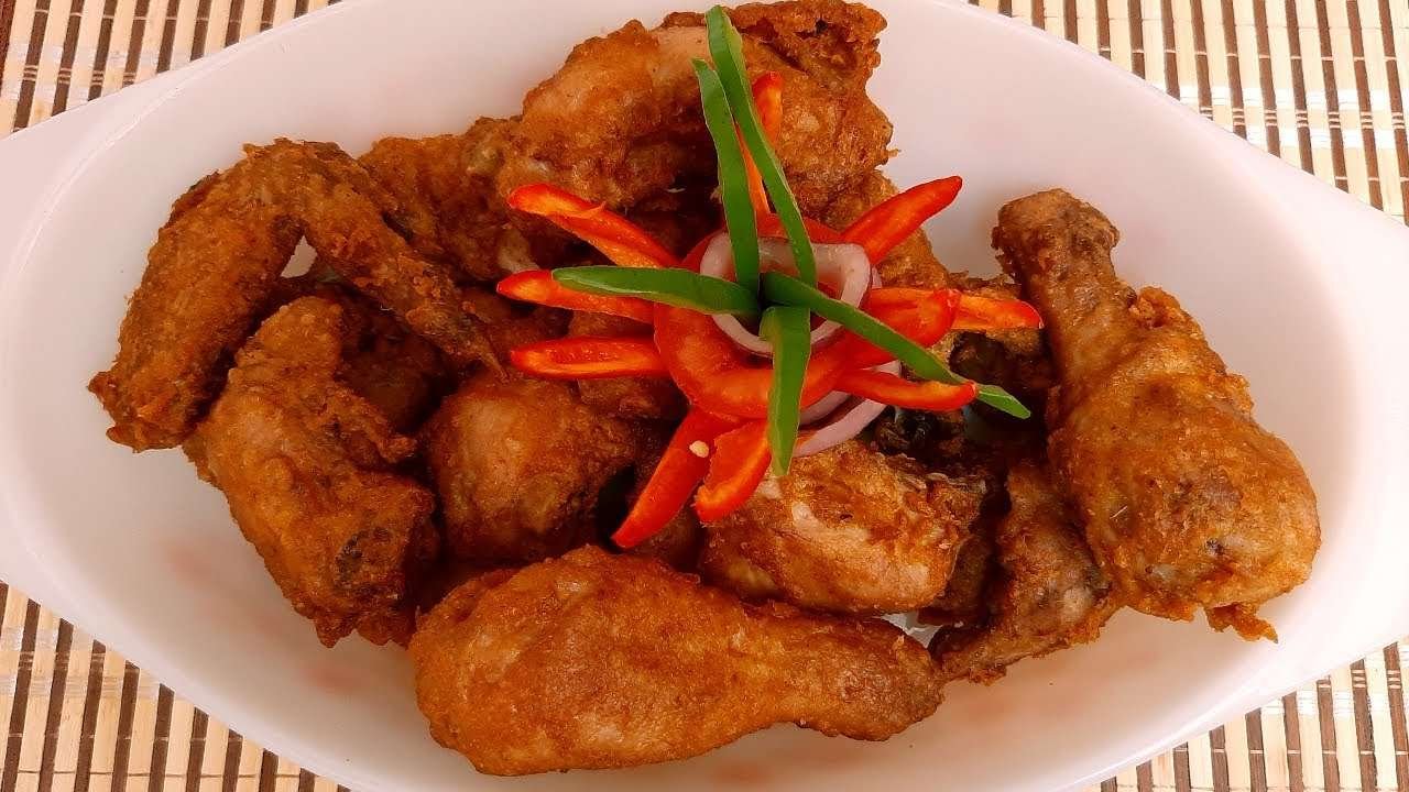 How to cook Fried chicken/ Deep Fried Chicken/Step by Step (Fast Method)