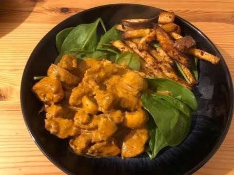 Pork Tenderloin with Paprika and Mushrooms