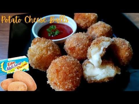 Potato Cheese Balls | Easy Cheesy Potato Recipe | Easy Meryenda