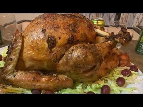 How to Cook Tender Juicy Turkey- ُEasy and Tasty-   ديك رومي مشوي في الفرن بتتبيله وطريقة مميزة