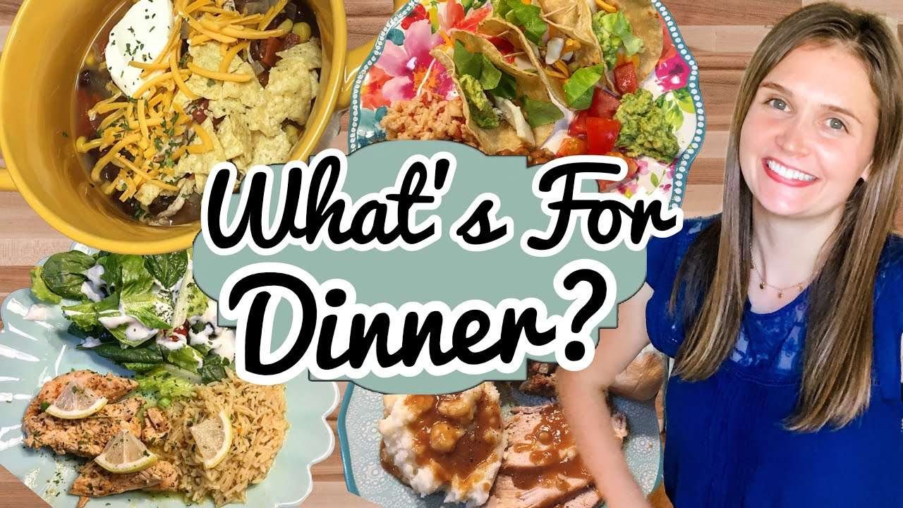 WHAT'S FOR DINNER? | 5 Tasty & Simple Weekly Menu Items | Cook With Me! -Julia Pacheco