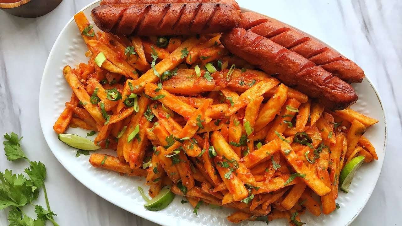 HOMEMADE MASALA FRIES