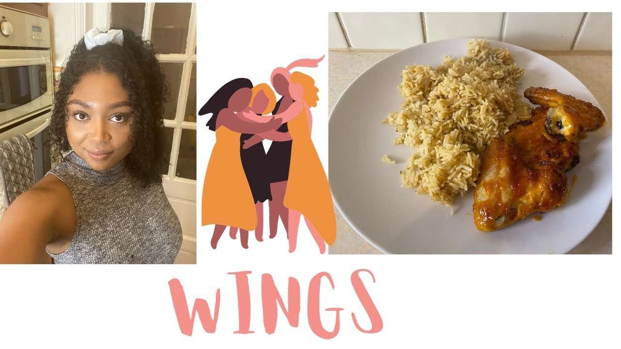 BUFFALO WINGS AND SPICY RICE RECIPE – EASY