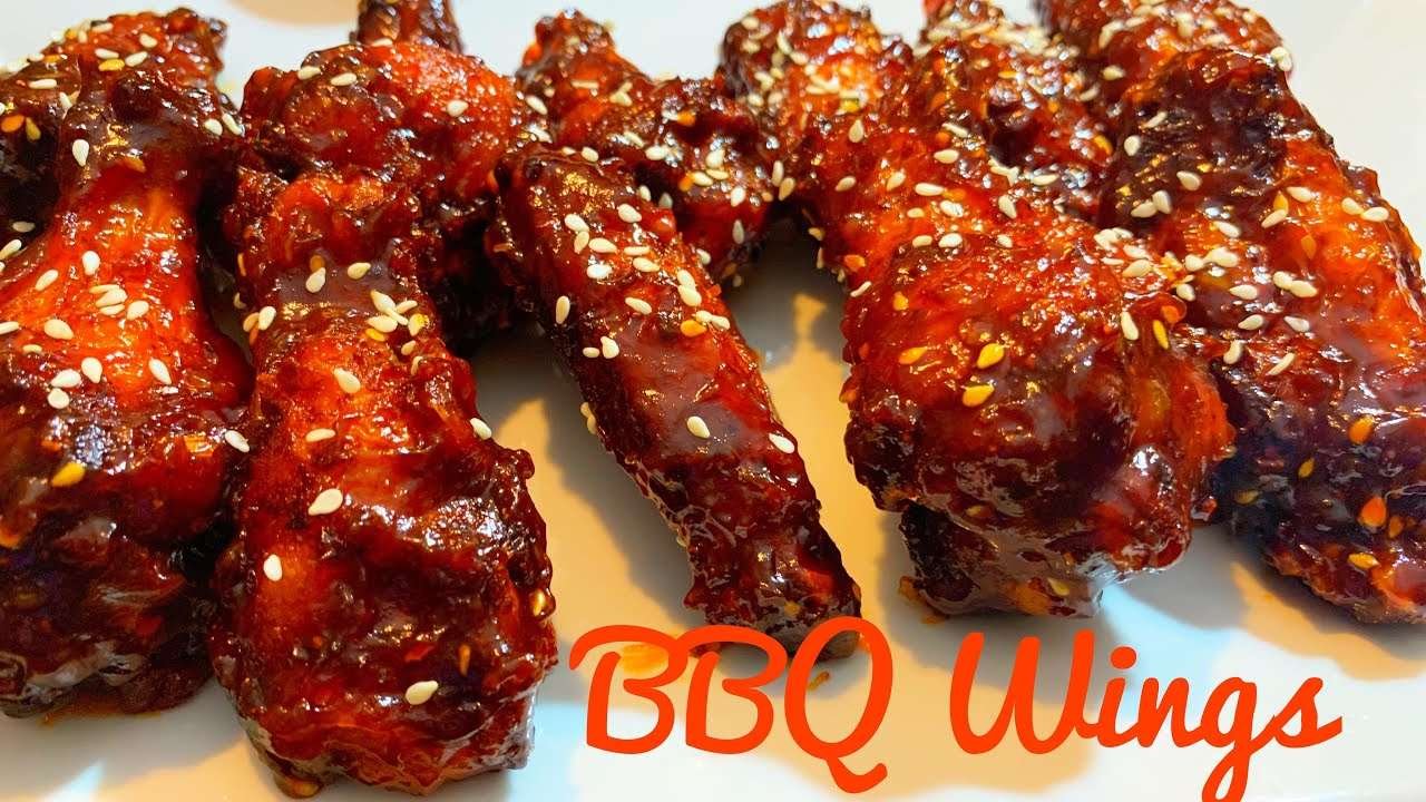 BBQ Chicken Wings | Best Chicken Wings Recipe | BBQ Wings with Homemade Dipping Sauce