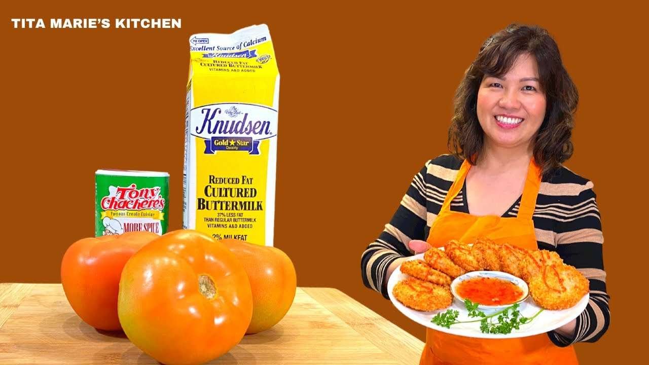 The Tomatonator Appetizer! A Snack for Sharing and Friends | How To Cook Breaded Tomato Appetizer