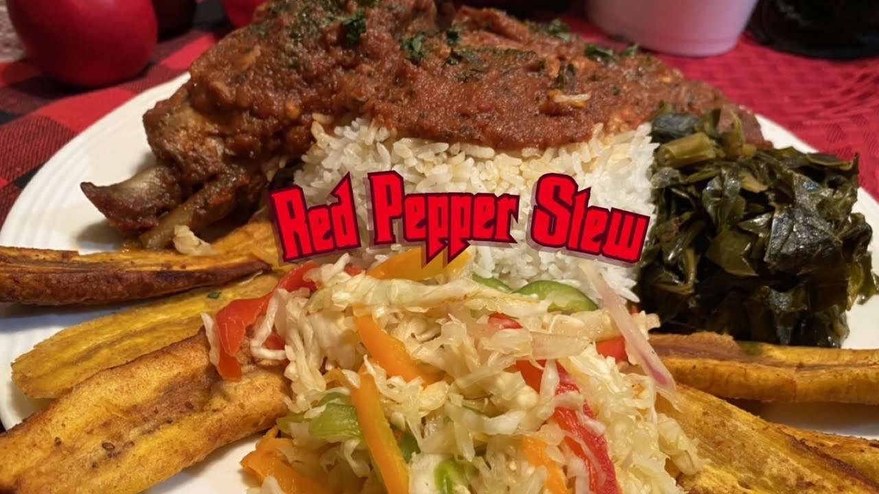 Red Pepper Stew Inspired by SiSiYemmieTV